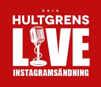 Erik Hultgrens Live hösten 2020